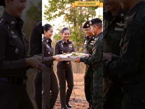 ตำรวจไทยทั้งสวยและเก่ง#ขอบคุณ 1,6 ล้านวิว#shorts