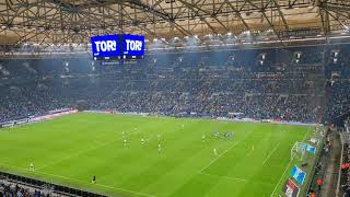 FC Schalke 04 - FC Ingolstadt (03.10.2021) | Jubel nach dem 3:0 durch Simon Terodde