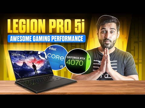 I Tried Lenovo Legion Pro 5i AI Powered PC:  Intel Core i9 14900HX + Nvidia RTX 4070