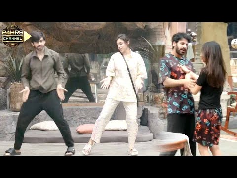 Bigg Boss 18 Live: Eisha, Avinash, Chum, Karan Ne Kiya Energetic Dance, Chahat Par Chillayi Shilpa