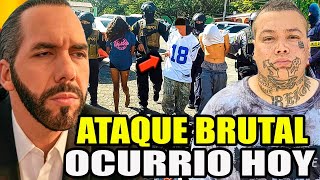 DIOS MIO🚨 CAYÓ EL JEFE Y TODA SU CLICA DE P4NDILLEROS😱 BUKELE LOS HARÁ PAGAR EN EL CECOT