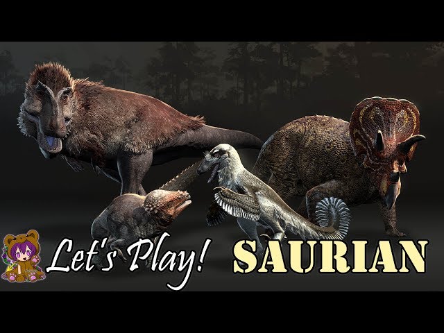 Saurian - First Look! I am a DINOSAUR! Rawr! :D