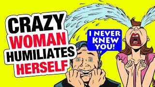 r/EntitledPeople - CRAZY Woman HUMILIATES Herself