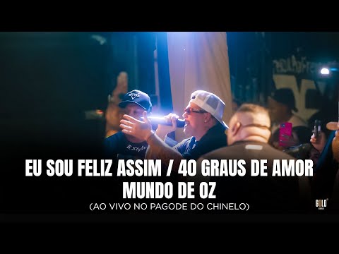 Ferrugem - Eu Sou Feliz Assim / 40 Graus de Amor / Mundo de Oz (Ao Vivo no Pagode do Chinelo)