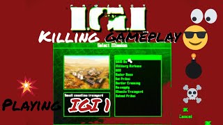 Playing Project IGI 1 for many year later |killing gamplay|