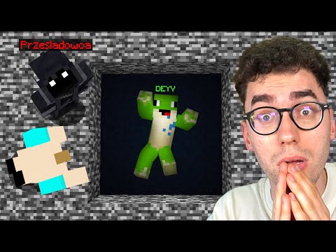 WPADŁEM DO DZIURY PRZEŚLADOWCY w Minecraft!