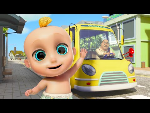 Wheels on the Bus | Nursery Rhymes & Kids Songs