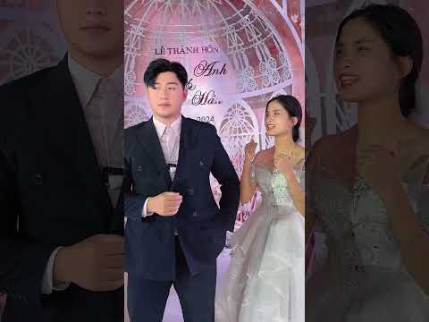 Đội tóc phân biệt vợ |Long Hói Giả #longhoigia #wedding #vtt #haihuoc #tocgianam #twedding #shorts