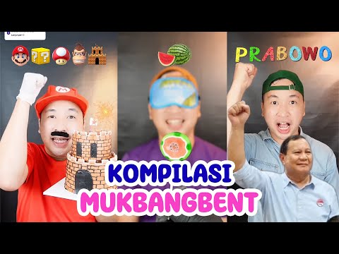 KOMPILASI MUKBANGBENT | MAKAN ANEKA EMOJI LUCU | MAKAN SESUAI WARNA | EATING SHOW