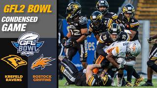 GFL2-Bowl Condensed Game // Krefeld Ravens vs. Rostock Griffins