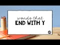 Understanding Suffixes for Words Ending in Y