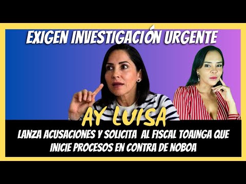 #envivo  EXIGENCIAS DE LUISA  / LA VOZ DEL PUEBLO