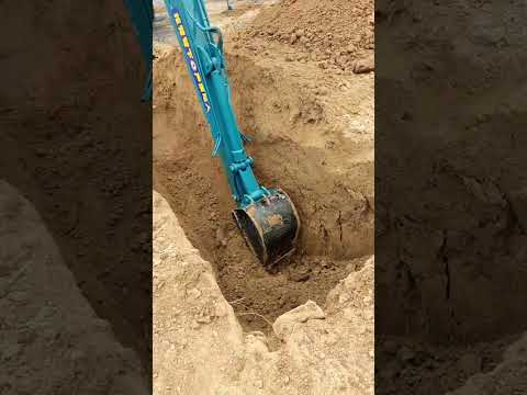 Digging with the car, excavator, excavator, four-dimensional digging with the car #8