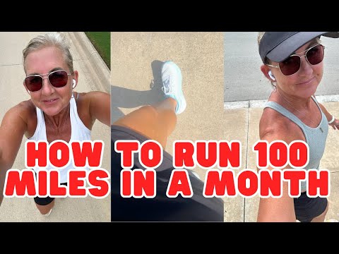 How to run 100 miles in a month