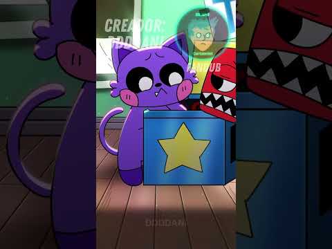 Catnap juega con el laser #viral #fypシ #fyp #nuevo #catnap #animation #2d #poppyplaytime #epic