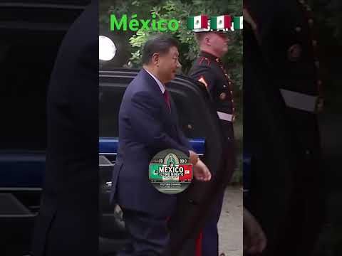 El presidente de China del lado de México #xijinping #china #mexico #eeuu #donaldtrump #news