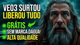 VEO3 LIBEROU TUDO GRÁTIS – Gera Vídeos Ilimitados Sem Marca d’Água