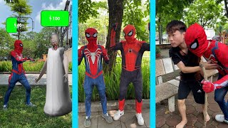 Spider Man gets help #tiktok #shorts #trending