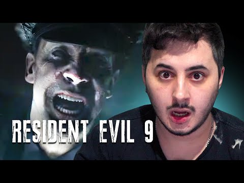 REACT DO TRAILER RESIDENT EVIL 9 REQUIEM