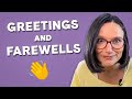 Understanding English Greetings and Farewells