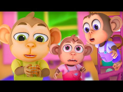 Five Little Monkeys,Jumping on the Bed + More Nursery Rhymes and Kids Song