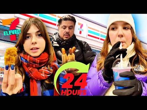 ΤΡΩΜΕ ΜΟΝΟ ΣΤΟ 7-11 για 24 ΩΡΕΣ !!! \ WE ATE ONLY  7-11 FOR 24 HOURS !!! SUBTITLES