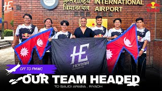 PMWC HERE WE COME || AIRPORT VLOG || @HoraaEsportsOfficial