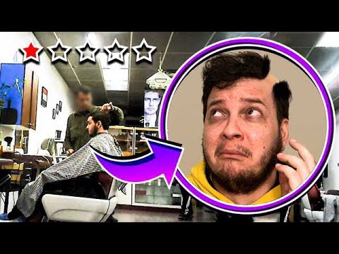 PIOR CABELEIREIRO DA CIDADE! *ele ficou triste* 😢