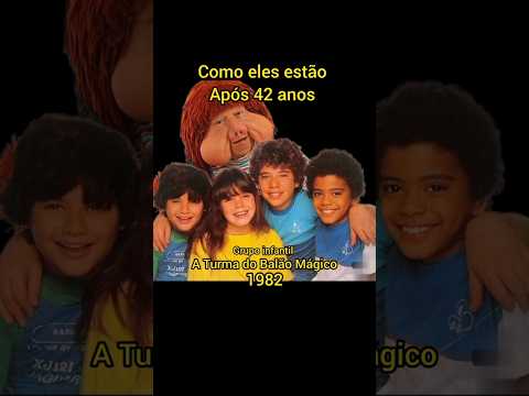 Quem se lembra deles? A Turma do Balão Mágico. Feliz dia das Crianças 😻 #antesedepois