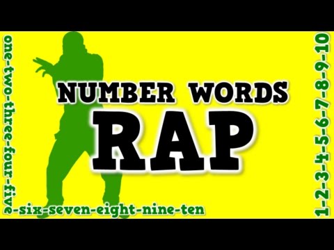 Number Words Rap (a song for spelling number words) - YouTube