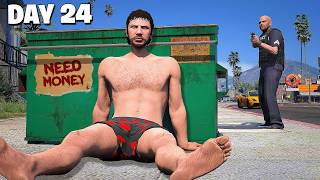 I Survived 30 Days Homeless in GTA 5 RP