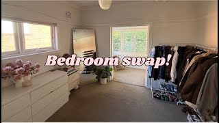 Making my master bedroom a giant walk in wardrobe/studio!!!