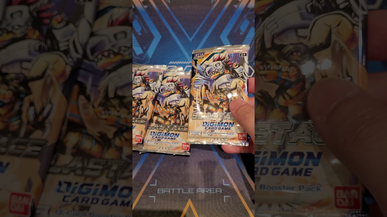 What you get for playing BT14 Blast ACE Pre-Release!!! | Digimon Card Game