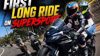 First Long Ride on Our Zx10RR🚀| with big Boys🔥