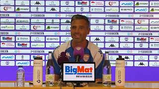 Rueda de prensa Previa  Miguel Flaño  Jornada 2