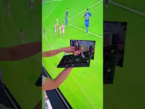 Messi scored! #leddisplay #eagerled #ledvideowall #ledscreens #shorts #ledwall