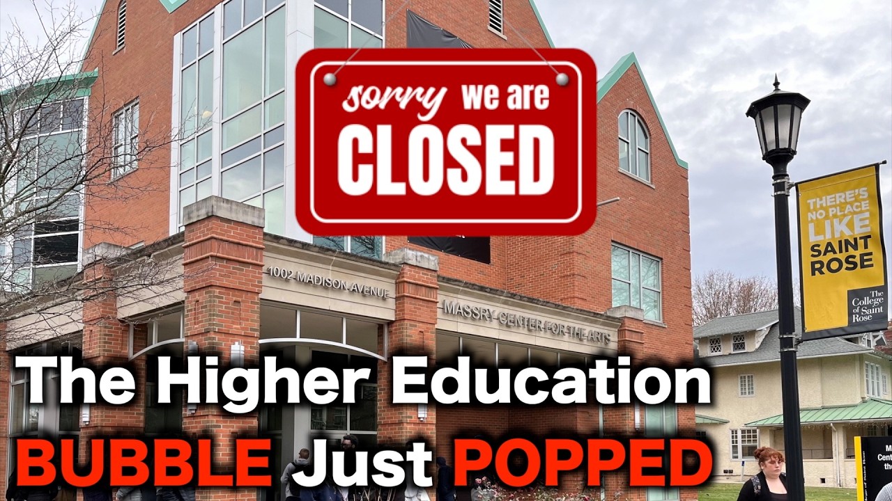 It's OVER For Universities