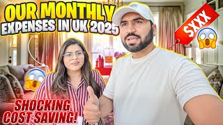 Our Monthly Expenses in UK 2025 😰| Biggest Saving Revealed 😱❤️