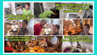 Wanda me organizo una Comida Sorpresa 🎉Estoy Súper feliz con mi Nuevo Trabajo 🙏🏼Mi jefa es súper bue