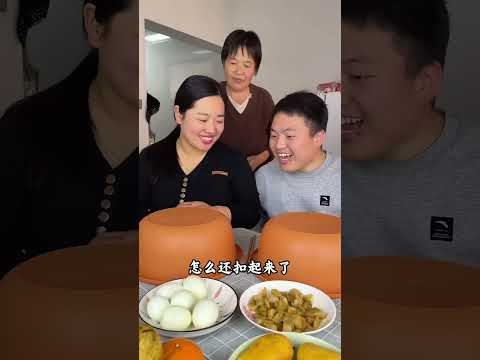 My Mother-In-Law Fooled My Husband Into Letting Him Eat Chicken 😋🍗#foodchallenge #shortsfeed #funny