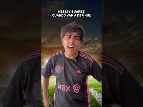¡MESSI Y SUAREZ SE PELEAN EN MEDIO DEL PARTIDO! #humor #messi #futbol
