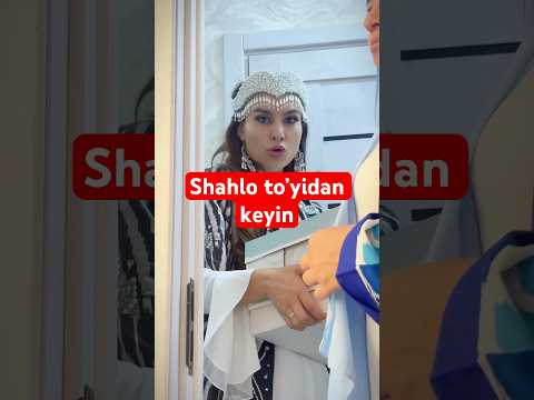 Shahlo Alijonova to’yidan keyin #shoubiznes #lazizashokuz #like #love #newvideo #wedding
