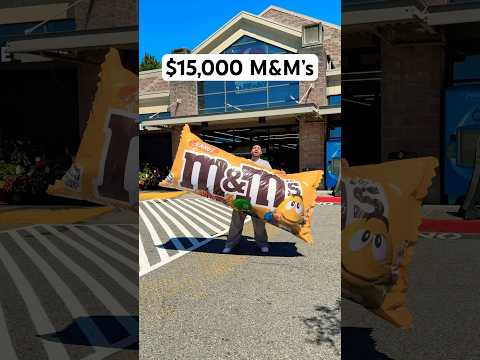 Making the world’s most expensive bag of M&M’s 🤯
