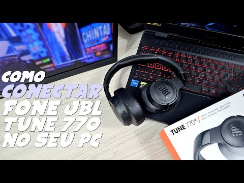 Como CONECTAR o FONE JBL TUNE 770 NC no PC