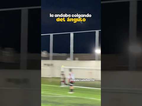 la andaba poniendo en el ángulo 📐 #futbol #futboldebarrio #soccer #talacha #fut7