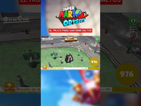 El TRUCO para dar 9999 SALTOS en el DESAFÍO de la SOGA en Super Mario Odyssey 😱