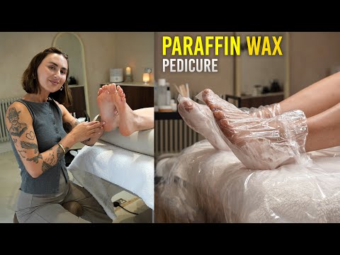 Luxury Paraffin Wax Pedicure Transformation | Relaxing Tutorial