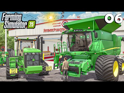 I SPENT $535.000 BUYING A NEW HARVESTER | Montana 4x | Farming Simulator 25 - Ep 6