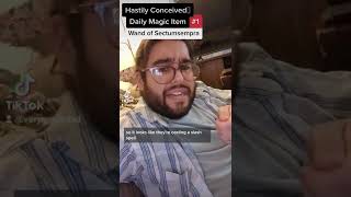 Hastily Conceived Magic Items 1: Wand of Sectumsempra #dnd #ttrpg #harrypotter #homebrew