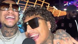 Vargas brother IMMEDIATLY AFTER KO win for brother Emiliano Vargas